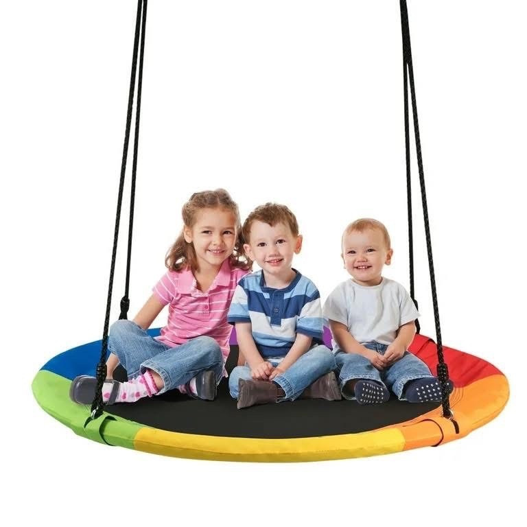 This is a steal and perfect for the kiddos!! #flyingsaucer #swing #outfoorfun 

#LTKGiftGuide #LTKKids