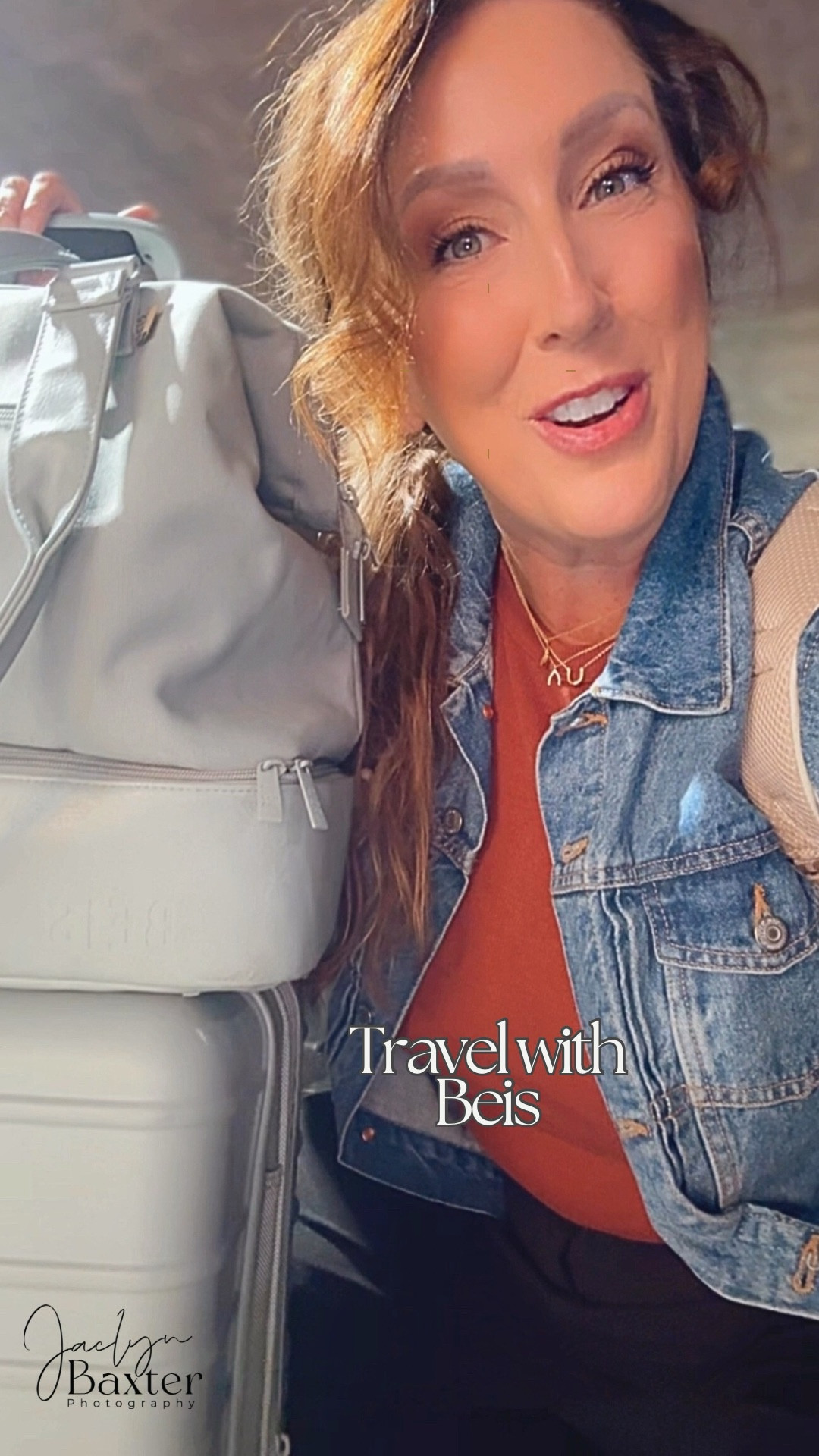 Cute. Matching  
Lots of organizing with pockets and compartments. 
Enough space to get me through at 5 day trip. 
What more could you need!?

#LTKOver40 #LTKStyleTip #LTKTravel