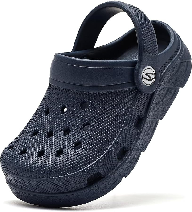 HOBIBEAR Kids Garden Clogs Toddler Sandals for Boys Girls Slipper Beach Water Shoes Slip on (Todd... | Amazon (US)