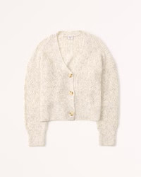 Stitch Short Cardigan | Abercrombie & Fitch (US)
