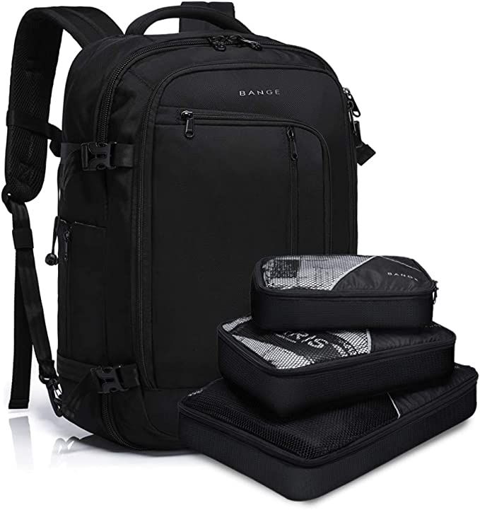 BANGE Travel Overnight Backpack,40-Liter FAA Flight Approved Weekender Bag Carry on Backpack | Amazon (US)