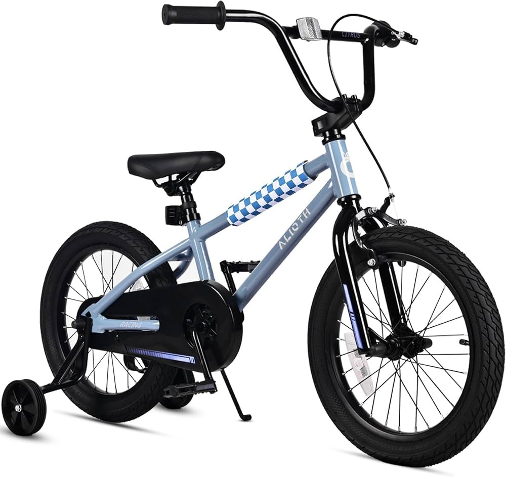 vollsch BMX Style 12 14 16 Inch Kids Bike Training Wheels 20'' Bicycle with Kickstand for 2-14 Ye... | Amazon (US)