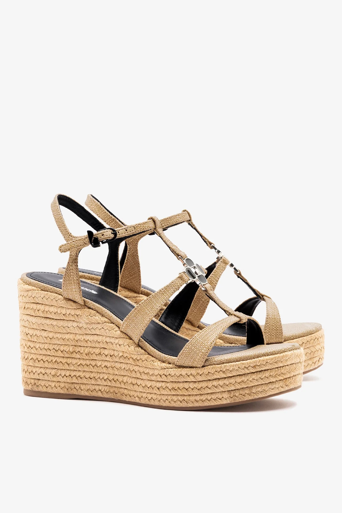 Hana Espadrille Sandal Beige Raffia | Larroude