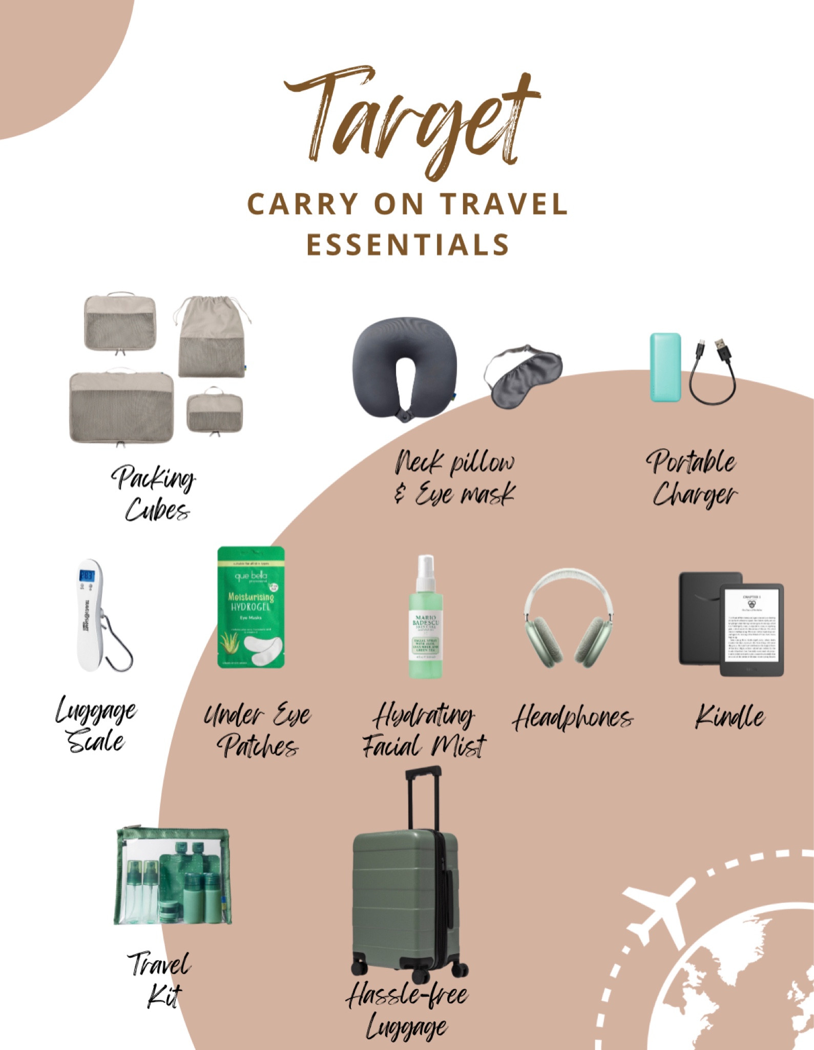 Carry on Travel Essentials / Target / Travel / Packing

#LTKFind #LTKtravel