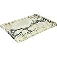 100% Natural Marble Serving Tray Luxury Calaccata Viola Marble Storage Tray for Home Decor Stone ... | Amazon (US)