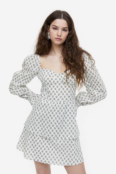 Corset-style Dress with Lacing | H&M (US + CA)