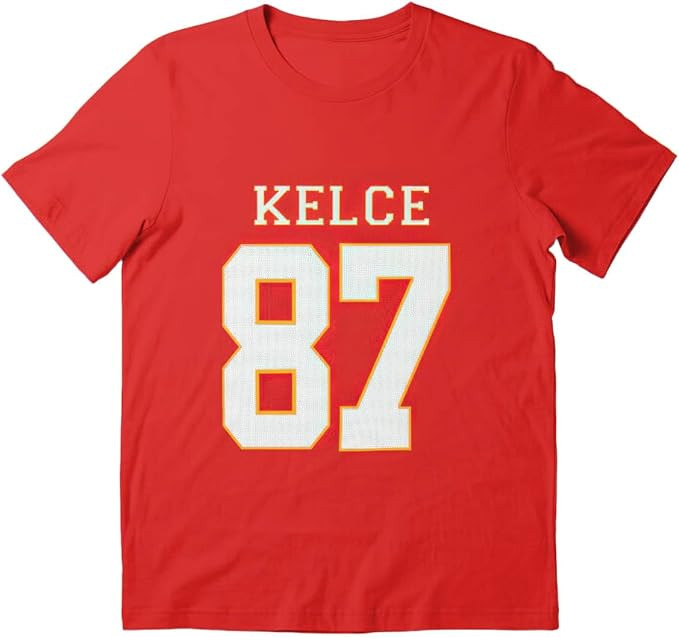 Unisex Shirt Travis Birthday Kelce Cotton Football Sleeve Legend Tee Art Friends T-shirt Gift for... | Amazon (US)