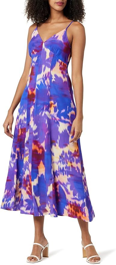 The Drop Women's Isa V-Neck Maxi Dress | Amazon (US)