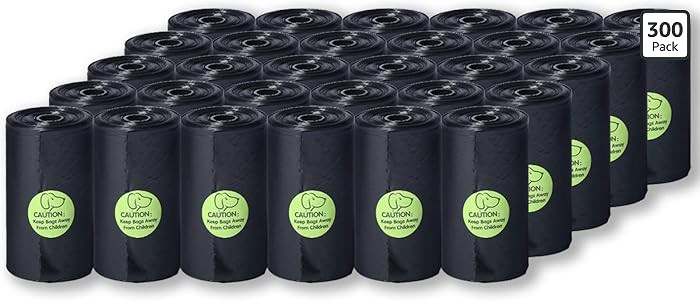 DREAM&GLAMOUR Dog Poop Bags,value pack,300 Count Strong Poop Bags for Dogs,Guaranteed Leak-Proof | Amazon (US)