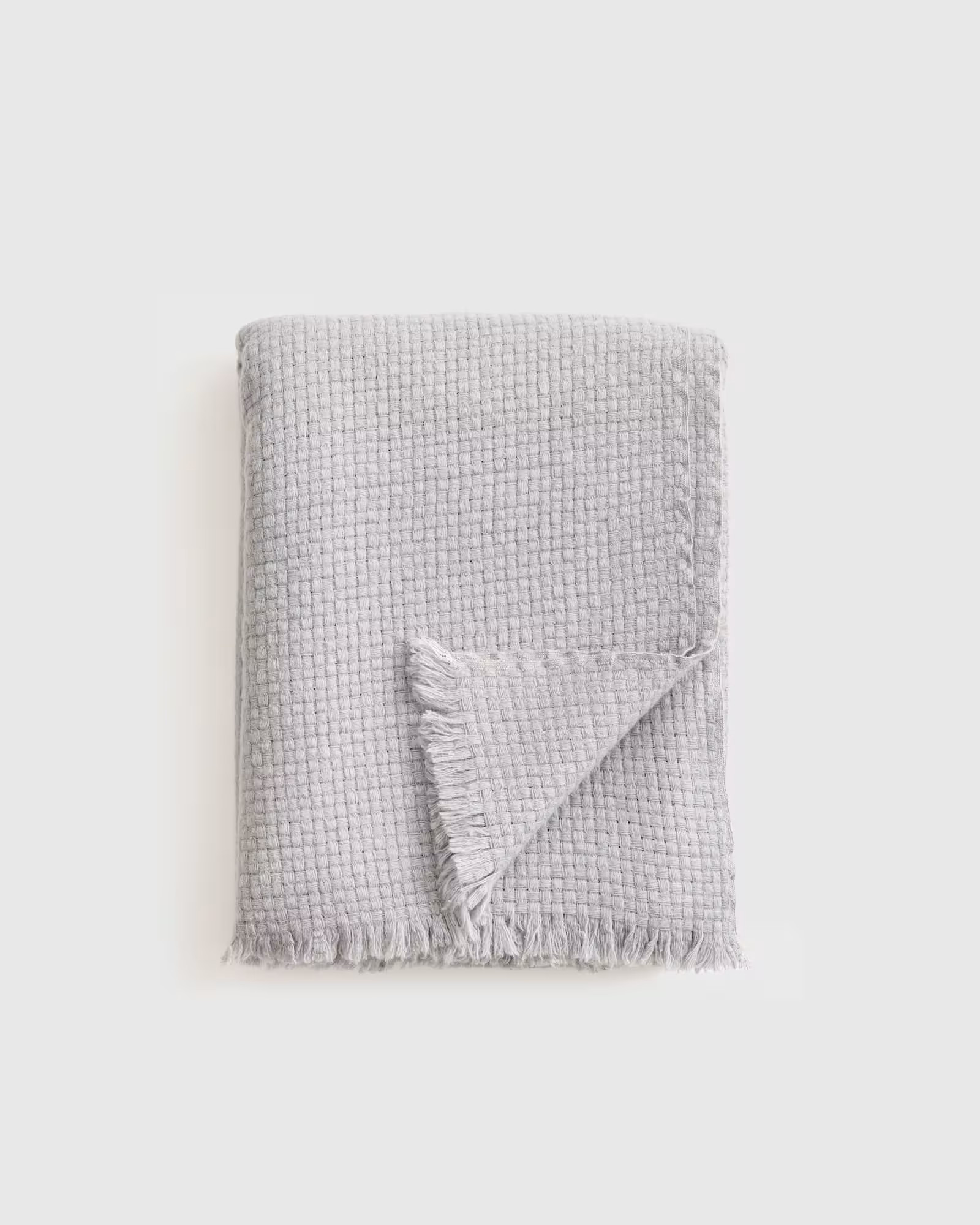 Ultra Luxe Basketweave Throw | Quince