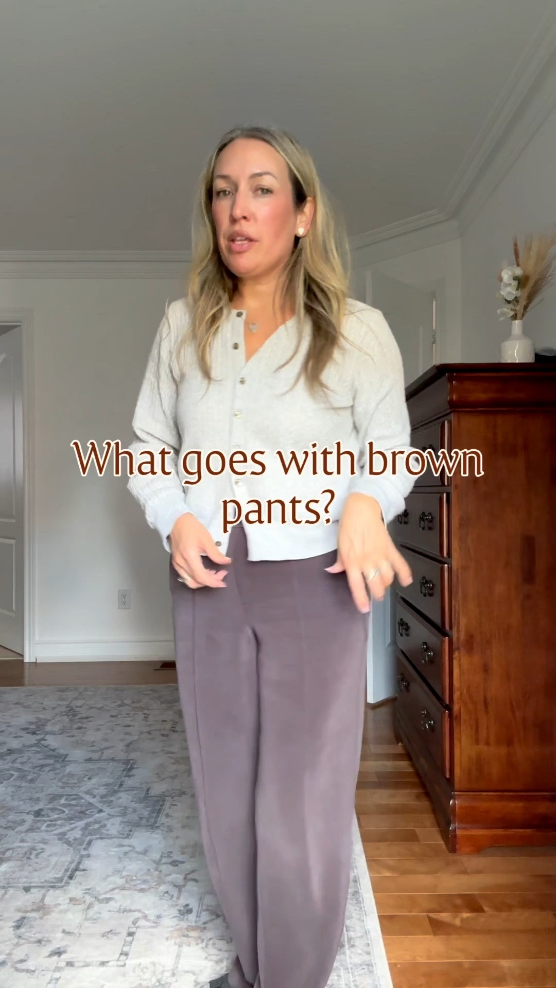 Brown pants. Yes please  

#LTKsale #LTKcanada #LTKfall