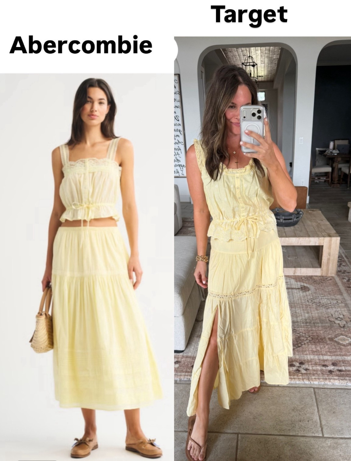 Abercombie and target! True sizing in both- #targetfashion #abercrombie #skirt #maxiskirt 

#LTKootd #LTKSaleAlert #LTKgrwm