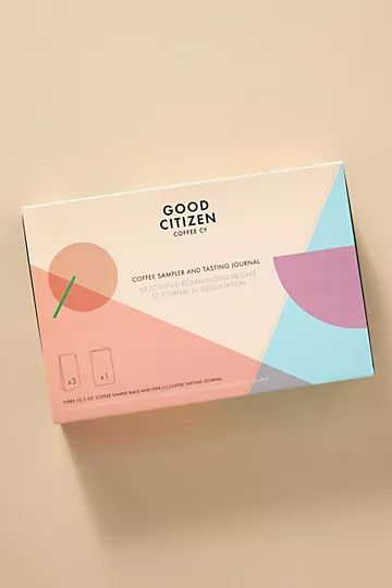 Good Citizen Coffee Sample & Tasting Notes Journal Gift Set | Anthropologie (US)