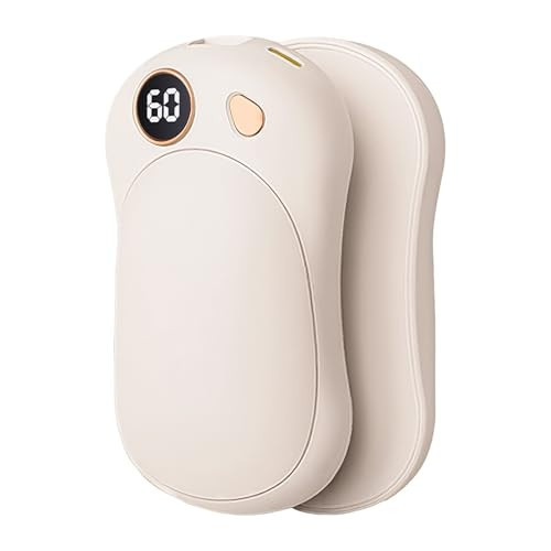 Magnetic Hand Warmers Rechargeable 2 Pack, AI Electric Handwarmers, Fast Heating, 3-Settings, UL Certified, Portable Heater, Gloves Fitting, Travel Essentials, Gifts Women Men, UT3 Lite | Amazon (UK)