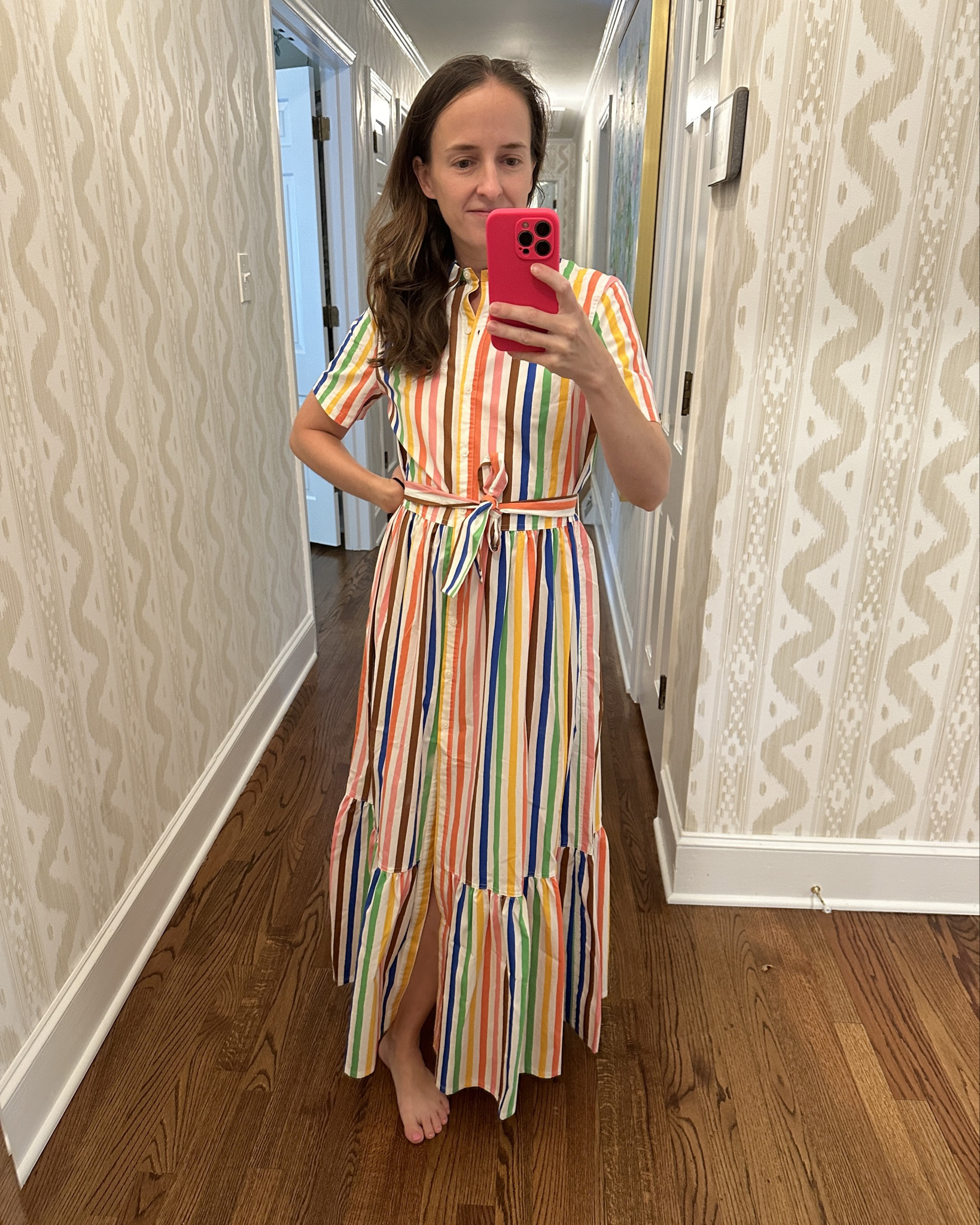 Eek! I’m in love 🌈 and it’s $35!! I ordered the XS and it was perfect.

Y’all, it’s so cute!!!!  Could totally change up the look with a different belt and a brown sweater in the winter…

#LTKFindsUnder100 #LTKSaleAlert