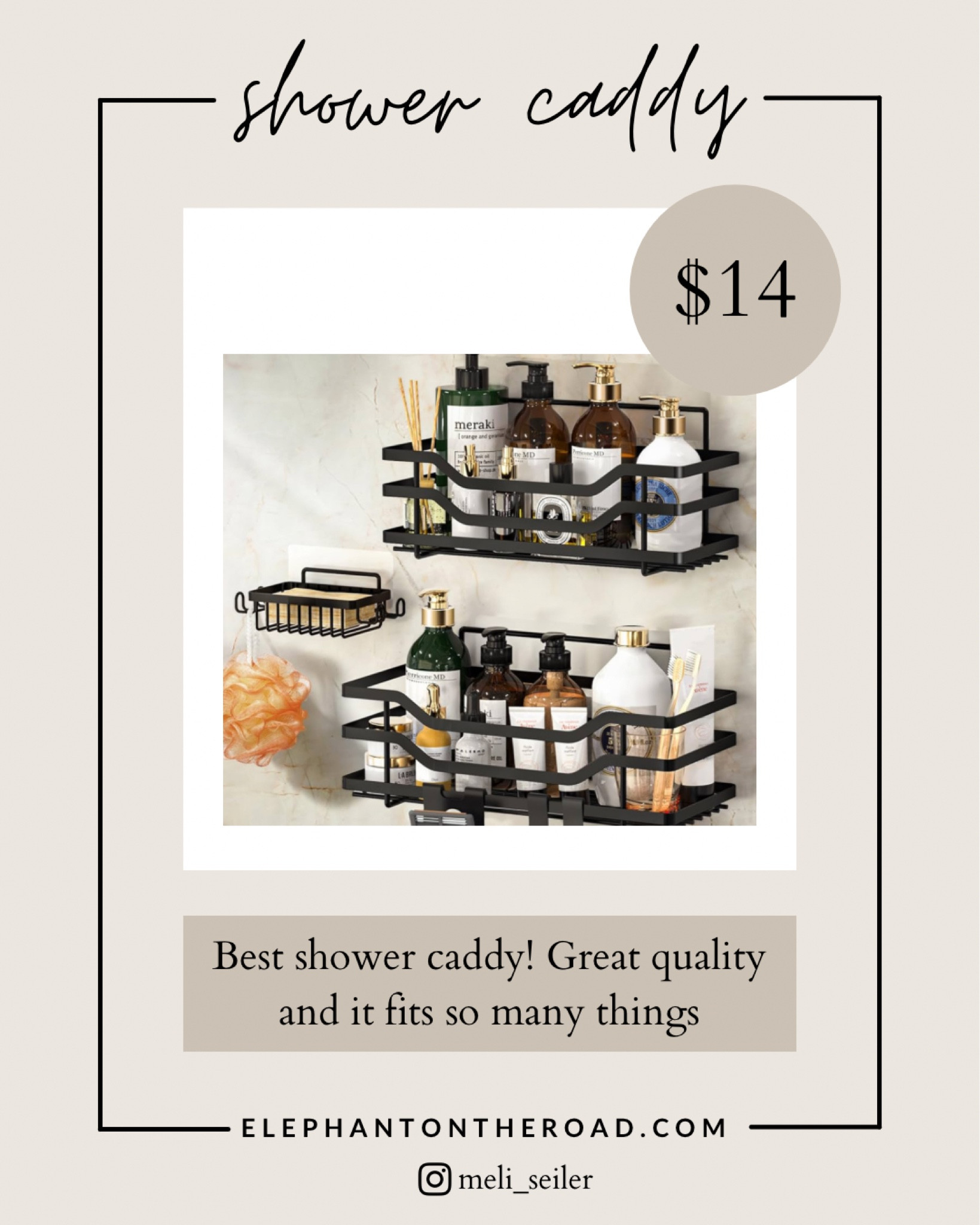 Best shower caddy!