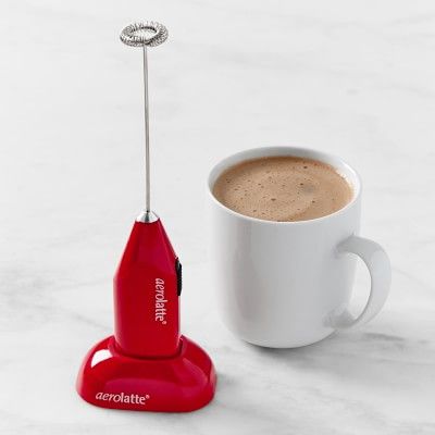 Aerolatte Red Milk Frother | Williams-Sonoma