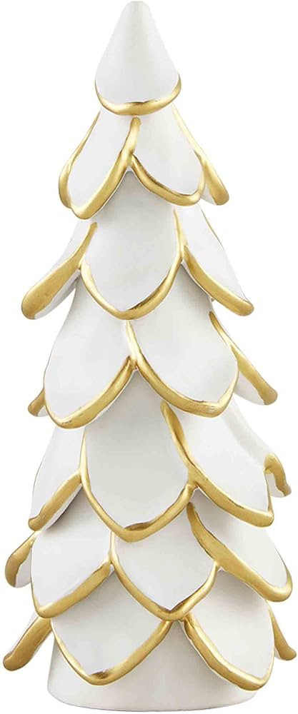 Mud Pie Gold Ceramic Tree, Medium, 8" x 3 1/2" | Amazon (US)