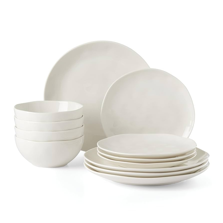 Lenox, White Bay Colors 12Pc Set, 16.15 LB | Amazon (US)