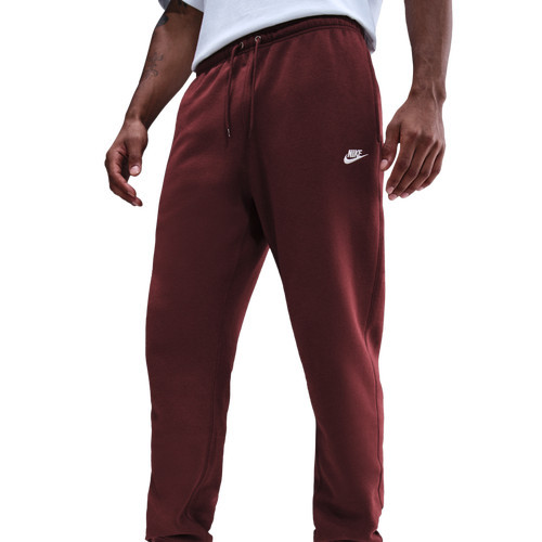 Nike Mens Nike Club Joggers - Mens White/Dark Team Red/Dark Team Red Size XL | Champs Sports