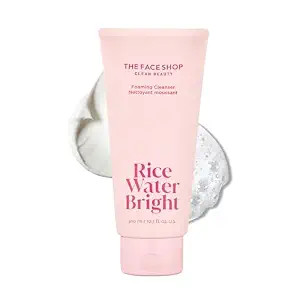 THE FACE SHOP Rice Water Bright Foaming Cleanser, Face Wash, 10.1 fl. oz. | Amazon (US)