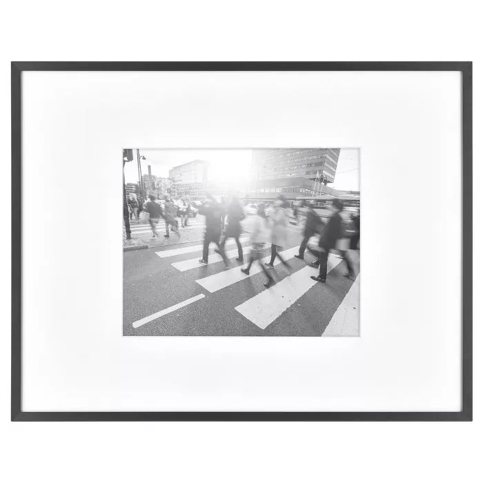 14&#34; x 18&#34; Matted to 8&#34; x 10&#34; Thin Gallery Frame Black - Project 62&#8482; | Target