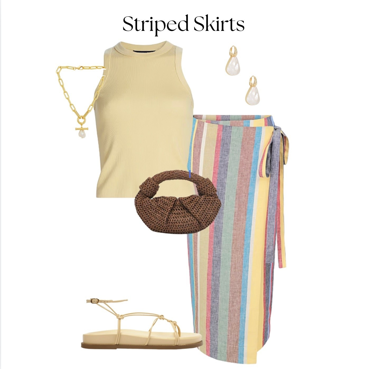 Butter yellow and stripes is a must for summer! 

#LTKItBag #LTKSeasonal #LTKSummerEdit