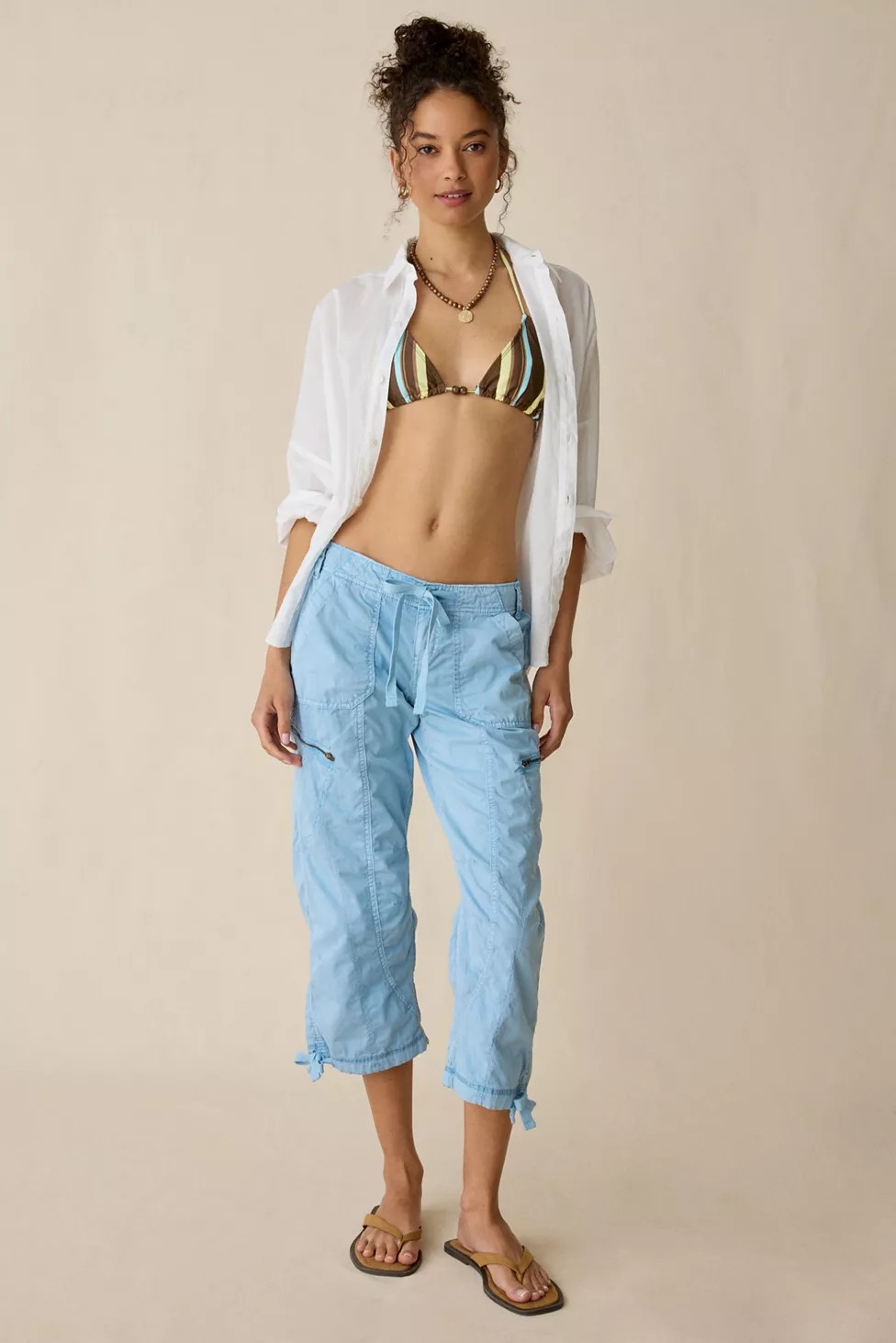 BDG Sidekick Crop Cotton Utility Pants | Urban Outfitters (US and RoW)