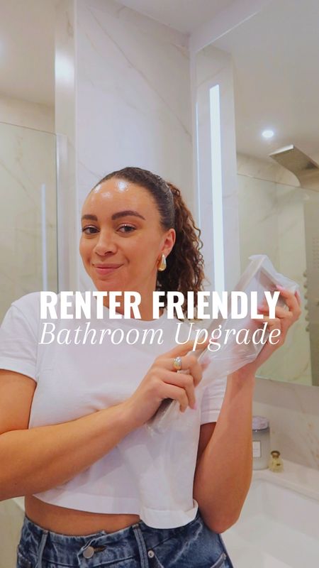 The renter-friendly hardware I added to elevate my bathroom! This ties in seamlessly to the existing hardware in my bathroom and attaches adhesively. Now my hand towels will always be in reach!


#LTKVideo #LTKfindsunder50 #LTKhome