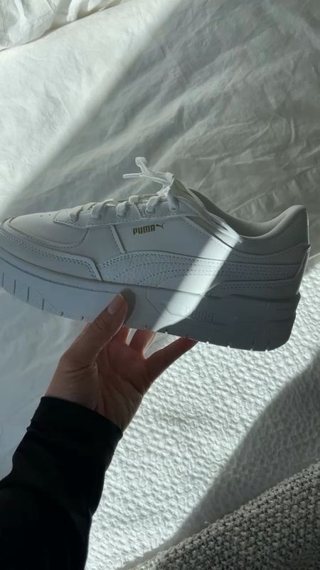 New white sneakers #puma

#LTKstyletip #LTKunder100