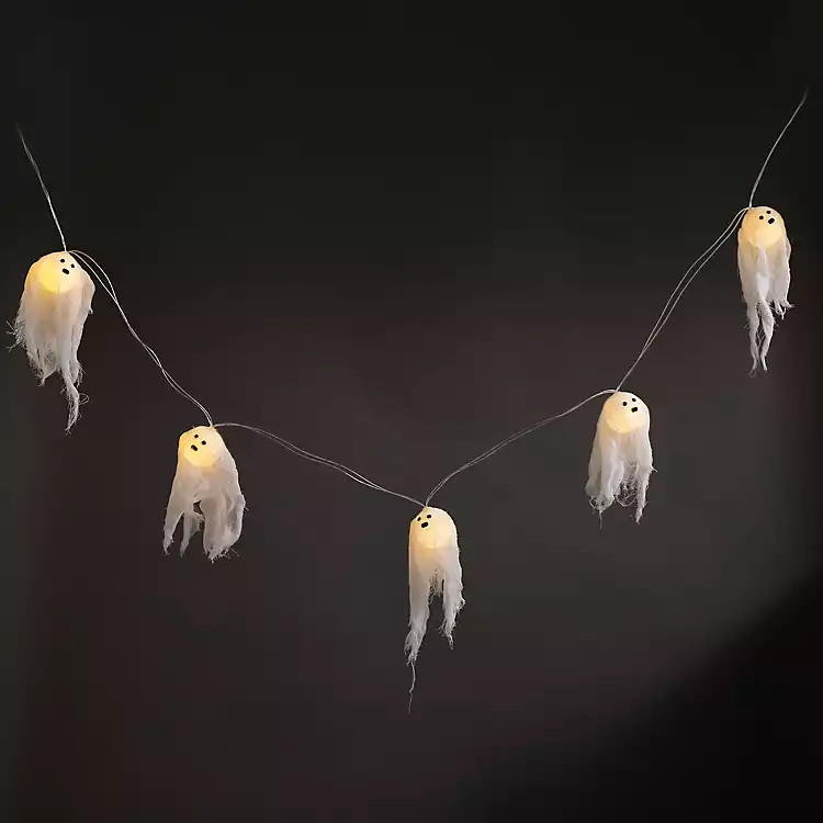 New! White LED Ghost Banner | Kirkland's Home