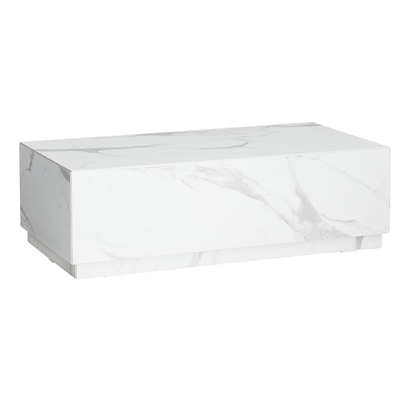 Crosby St Aspen Marble Coffee Table | At Home