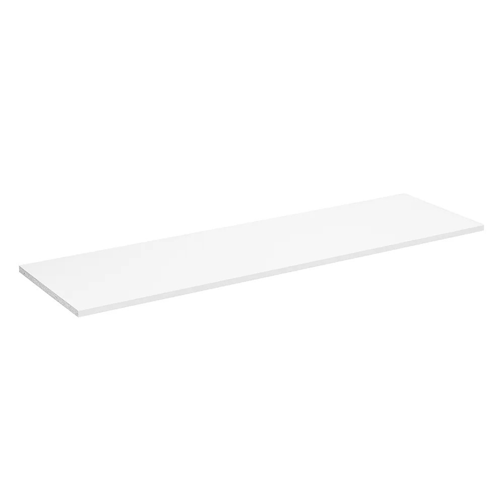 ClosetMaid BrightWood 48-in x 14-in D White Solid Shelving Wood Closet Shelf (1 Shelf) | 5445 | Lowe's