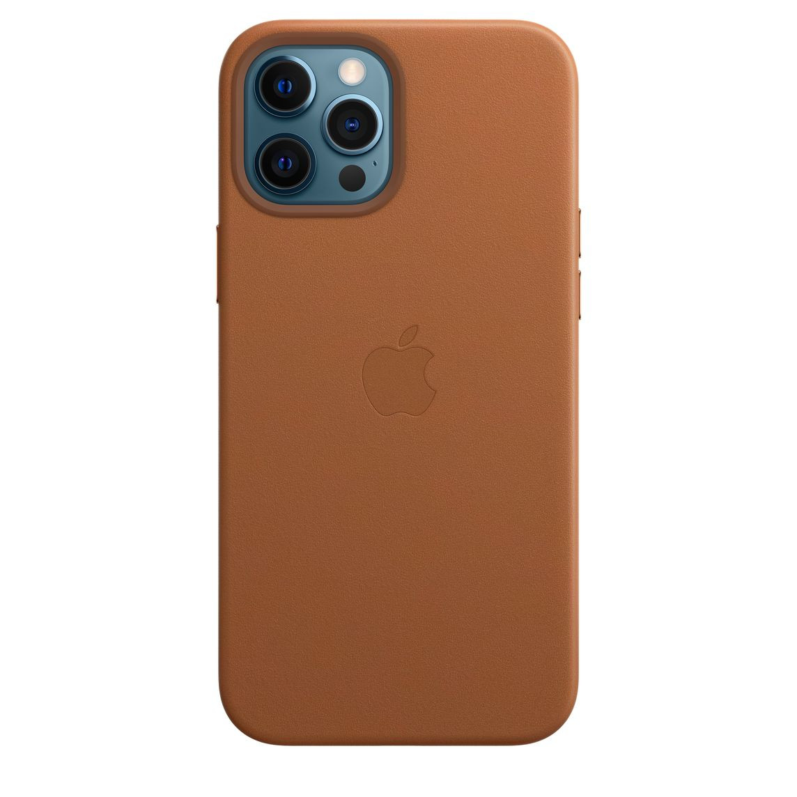 iPhone 12 Pro Max Leather Case with MagSafe - Saddle Brown | Apple (CA)