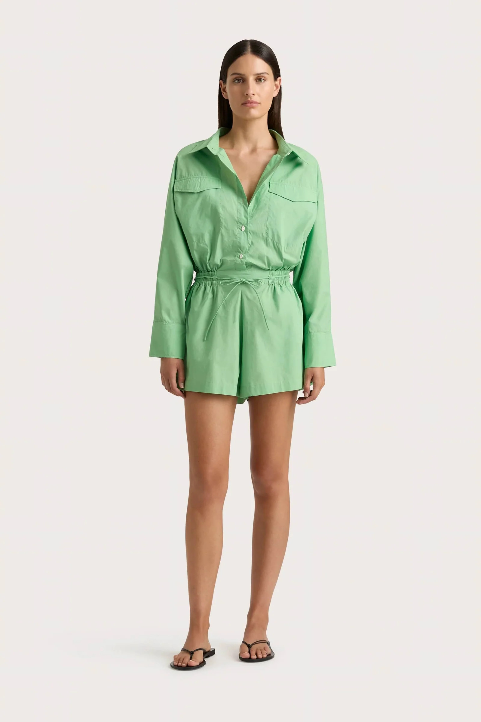 Isole Playsuit Apple | Faithfull (AU)