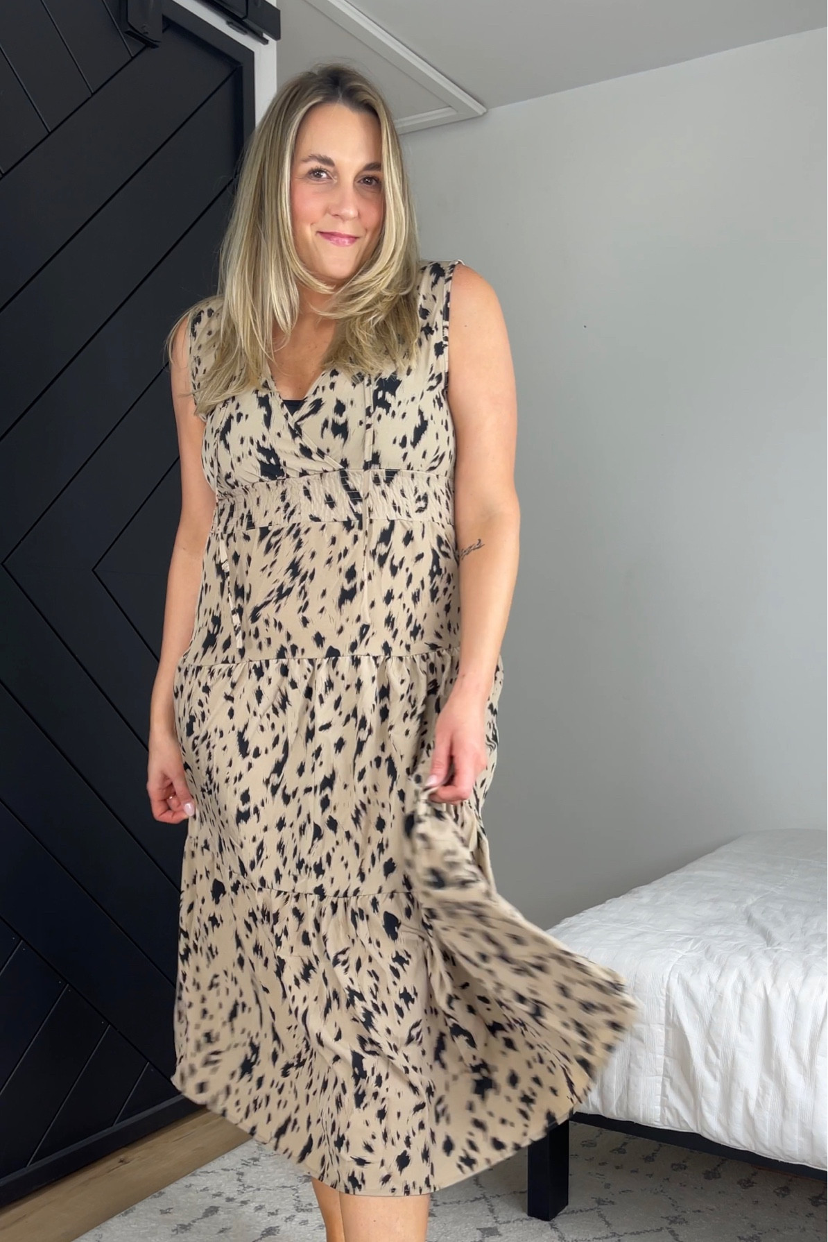 Wearing an XL in this! Runs TTS!

#LTKcurves