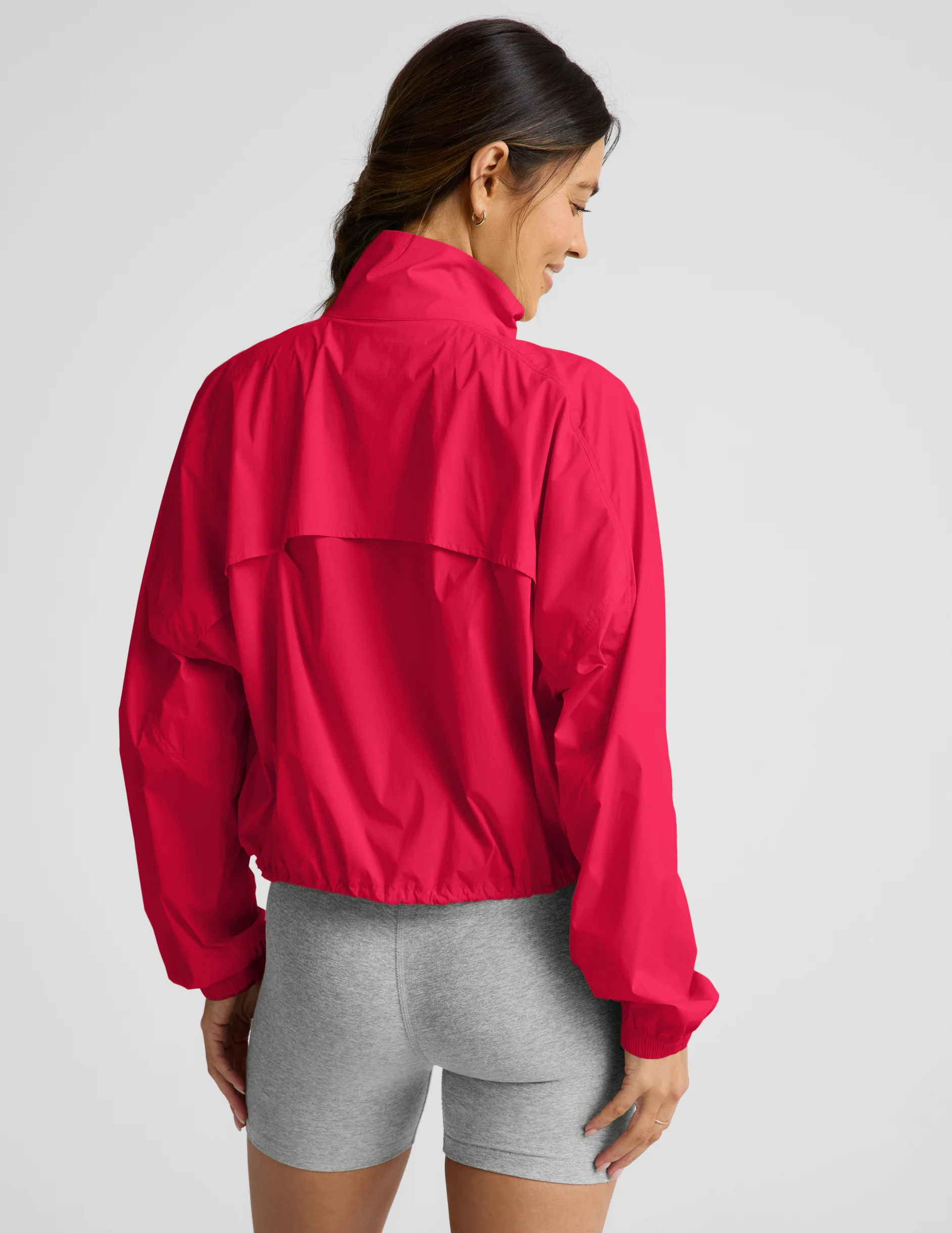 Places To Go UV Protection Half Zip Jacket | Beyond Yoga | Beyond Yoga