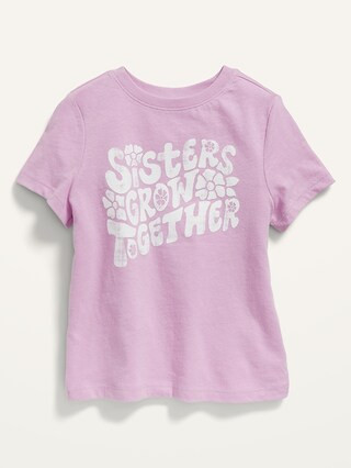 Unisex Graphic Crew-Neck T-Shirt for Toddler | Old Navy (US)