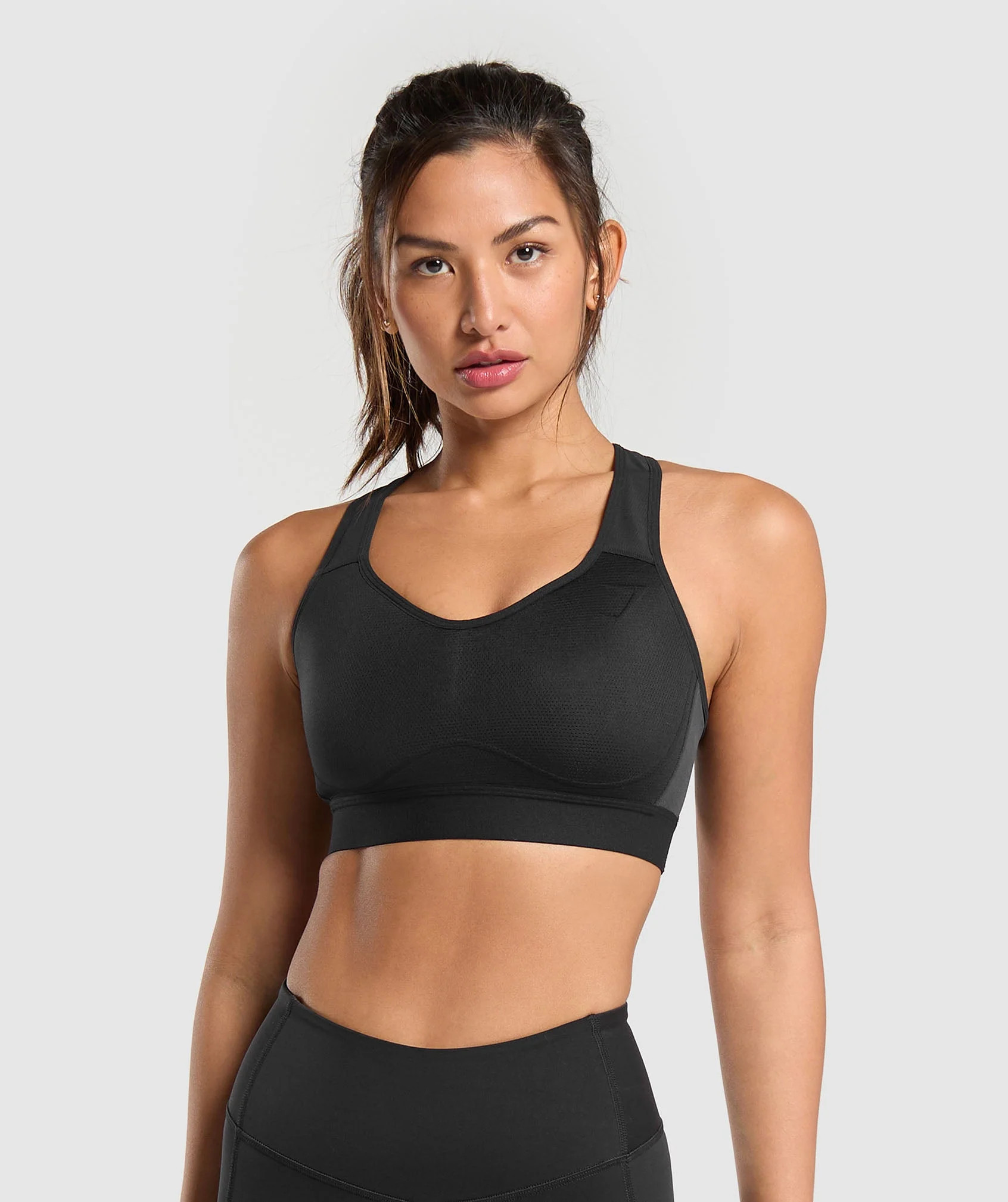 Gymshark Lightweight High Support Sports Bra - Black | Gymshark UK
