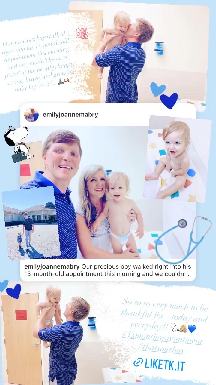 Our precious boy walked right into his 15-month-old appointment this morning and we couldn’t be more proud of the healthy, happy, strong, brave, and growing baby boy he is!!! So so so very much to be thankful for - today and everyday!! Being his parents is the absolute greatest gift (& so are those post-doctors-visit snuggles that I’ve been soaking in this afternoon - the very best 🥹🥰)!! 🩺👼🏼💙 #15monthappointment #thatsourboy

…

#judsoncarpentermabry #fifteenmonthsold #fifteenmonthold #fifteenmontholdbaby #fifteenmontholdboy #judsonmonthbymonth #sweetjudson #oursweetboy #oneyearold #oneyearoldbaby #oneyearoldbabyboy #endofsummermemories #gratefulmotherhood #hellofall #helloautumn #septembermemories #fallmemories #doctorsvisit 

#LTKbaby #LTKfamily #LTKkids