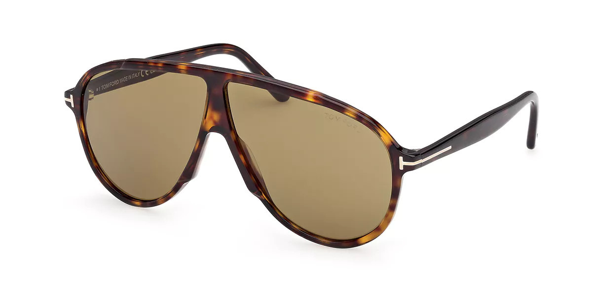 Tom Ford FT1211 VLADIMIR 52N Men's Sunglasses Tortoiseshell Size 65 | SmartBuyGlasses Global