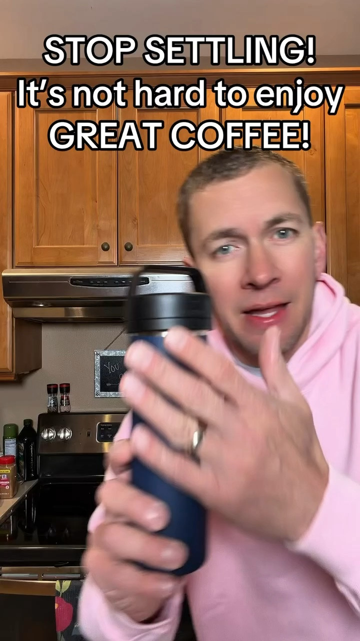 Brew fresh, keep it hot for hours, and take it with you—this all-in-one travel coffee maker is perfect for busy mornings, hikes, or everyday use.

#CoffeeLovers #TravelEssentials #MorningRoutine #OnTheGo #CoffeeTime #MinimalGear #AmazonFinds #DailyEssentials