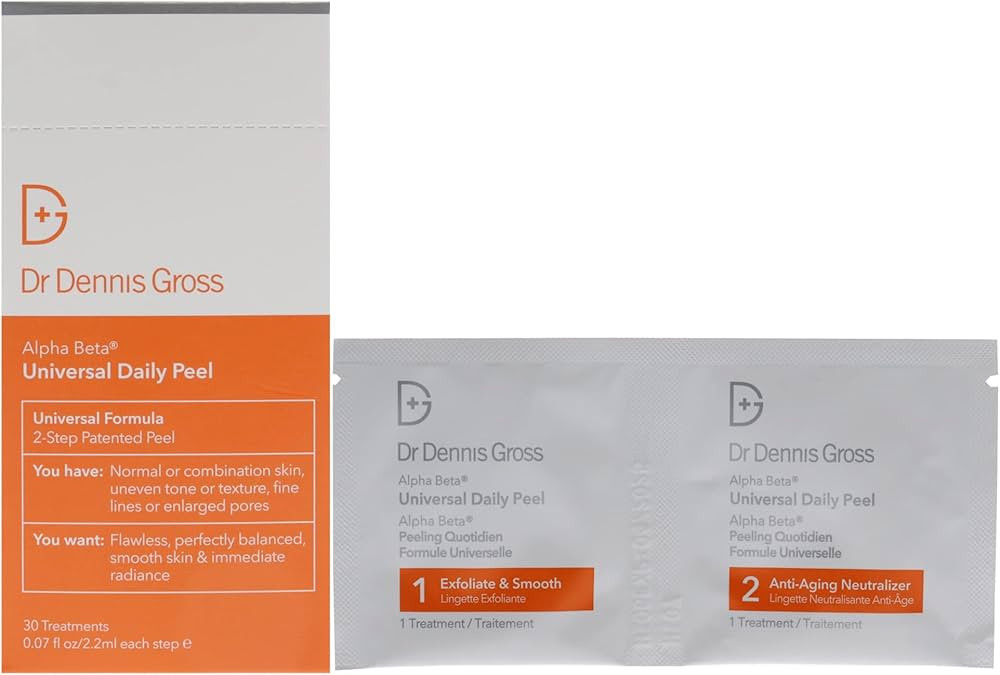 Dr Dennis Gross Alpha Beta Universal Daily Peel Treatment Unisex 30 oz | Amazon (US)