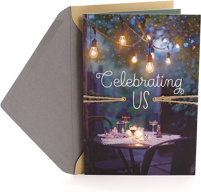 Hallmark Our Anniversary Card Celebrating us Love), Celebrating us (499RZB1025) | Amazon (US)