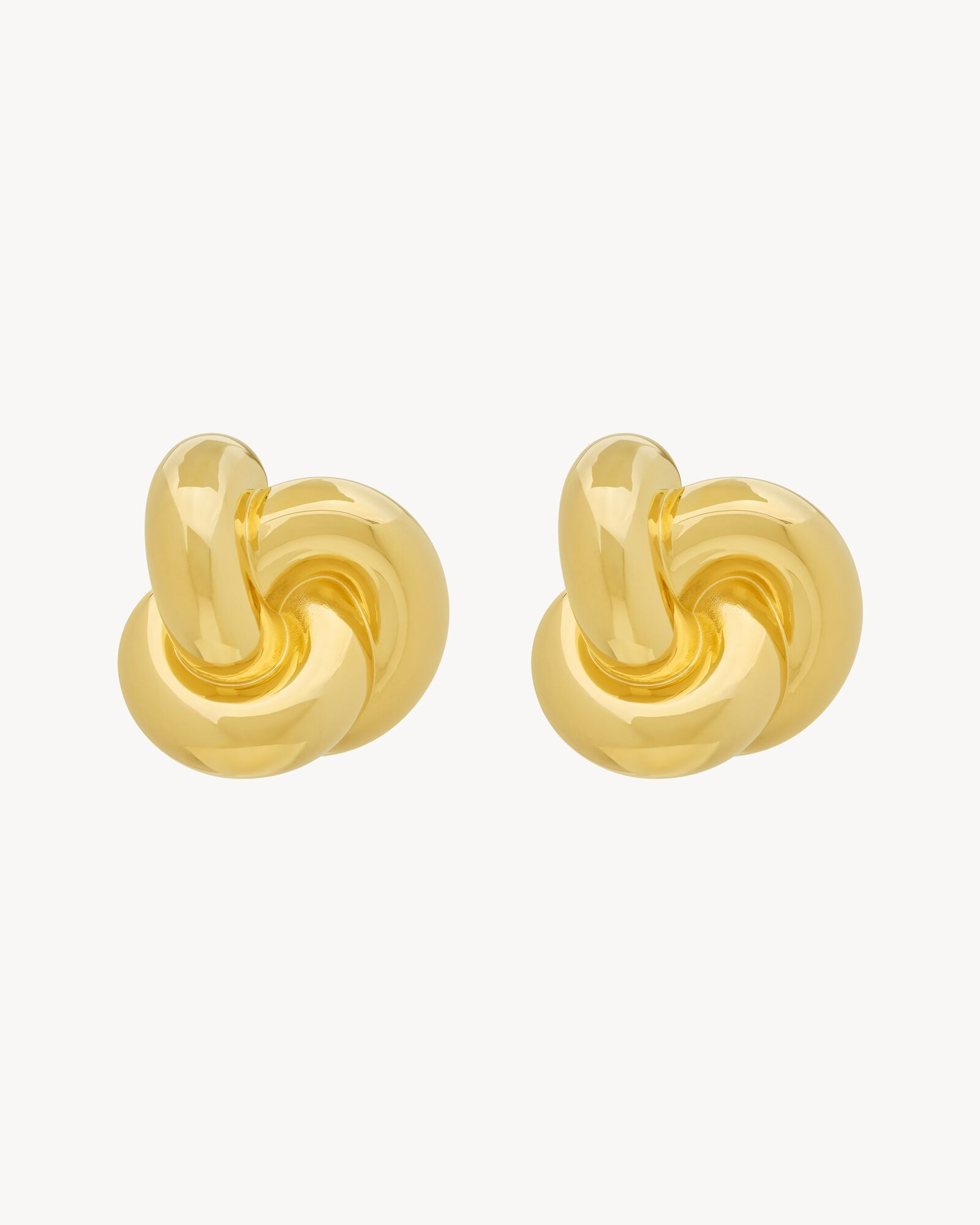 knot earrings in metal | Saint Laurent Inc. (Global)