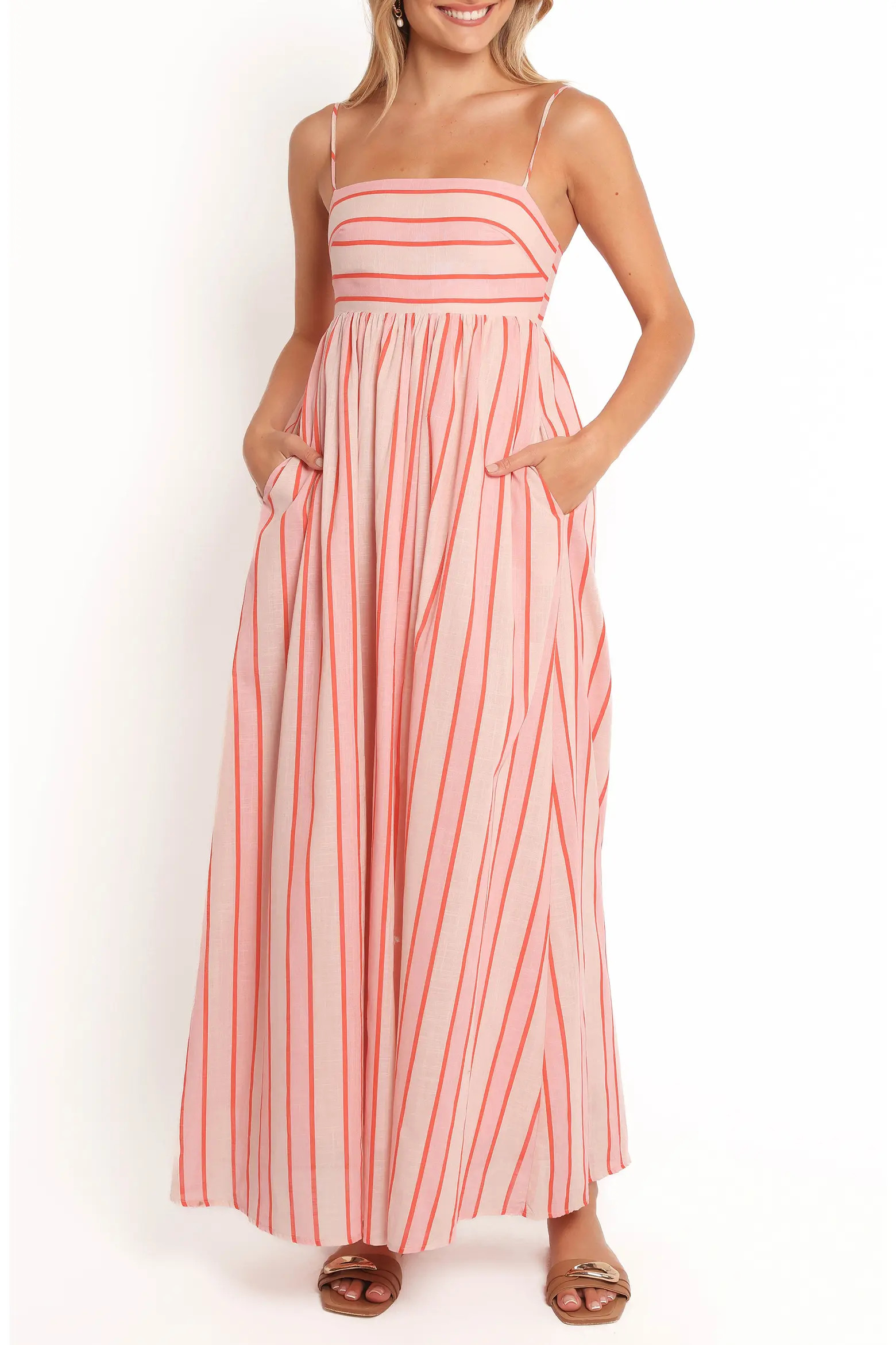 Odessa Stripe Cotton Maxi Sundress (Women) | Nordstrom | Nordstrom