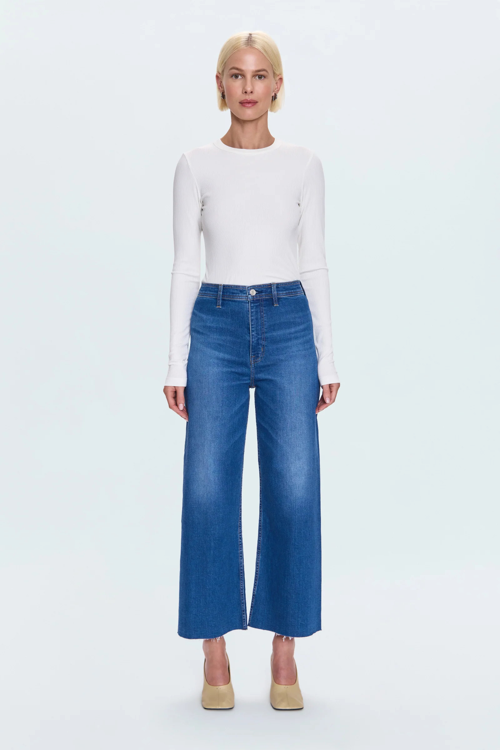 Penny High Rise Wide Leg - Rooftop | Pistola Denim