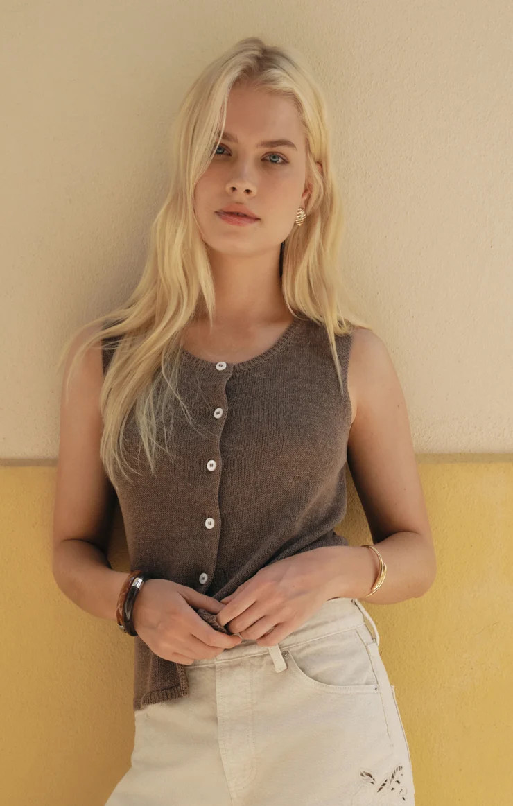 Syd Linen Knit Tank Vest | Z Supply