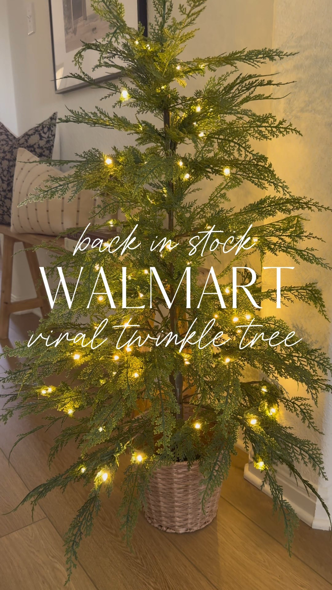 The Viral My Texas House Pre-Lit Cypress Tree is Back! Available in 4ft and 7.5ft! This tree sold out super fast last year so grab it while ya can! 🌲🌲🌲

Viral Christmas, My Texas House Christmas, Walmart Christmas Tree, Viral Tree 

#christmastree #viralchristmasdecor #mytexashouse #viralwalmarttree 

#LTKHoliday #LTKSeasonal #LTKCyberWeek