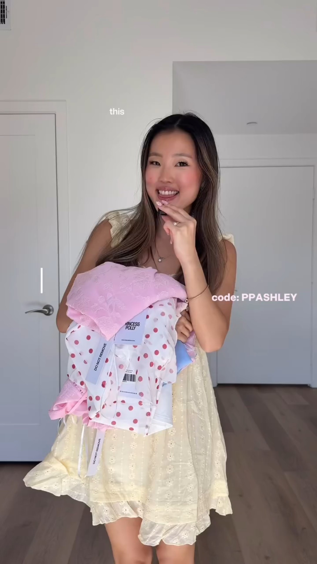 wait… THIS is the best haul i’ve had from princess polly 🥲💛 #pppartner
use code PPASHLEY

princess polly haul, princess polly code, summer haul, summer clothes, vacation haul, summer mini dress, going out tops, summer maxi dress 

#summerclothinghaul #princesspollyhaul #girlyoutfits

#LTKFindsUnder100 #LTKStyleTip #LTKPetite
